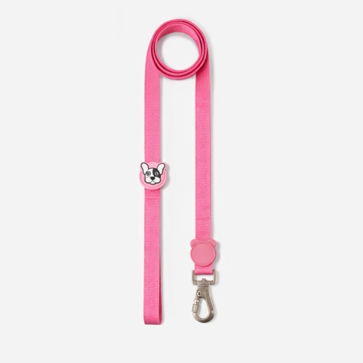 Correa Candy 2 metros para perro con mosquetón giro 360° y cierre a rosca